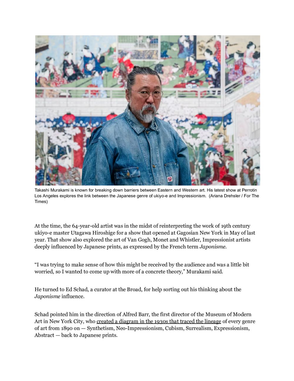 LA Times | Takashi MURAKAMI
