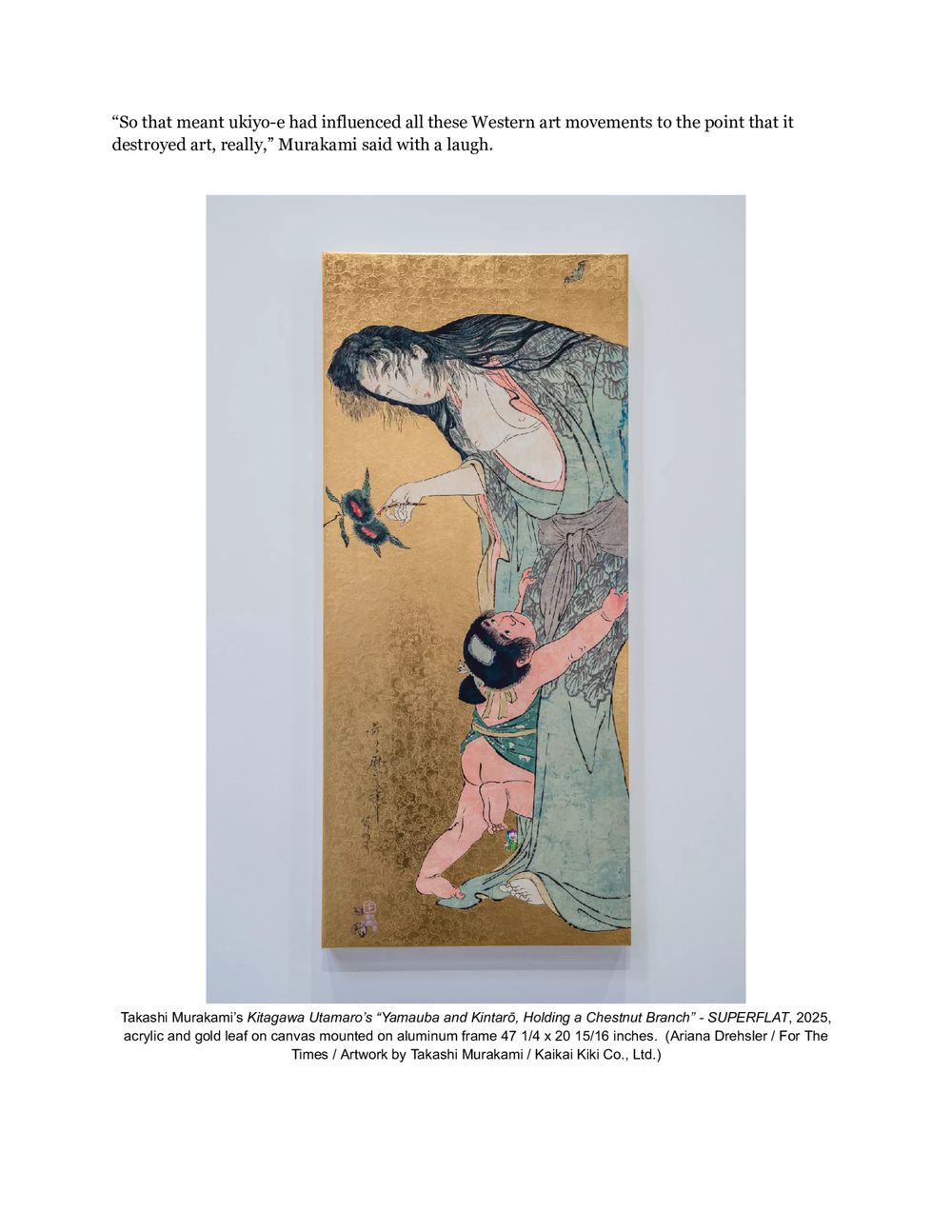 LA Times | Takashi MURAKAMI