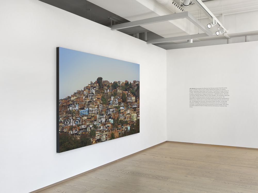 Artist:JR, Exhibition:Women