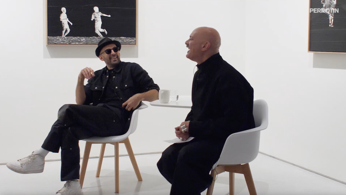 Mark Rappolt TALK BETWEEN JR & MARK RAPPOLT - Perrotin
