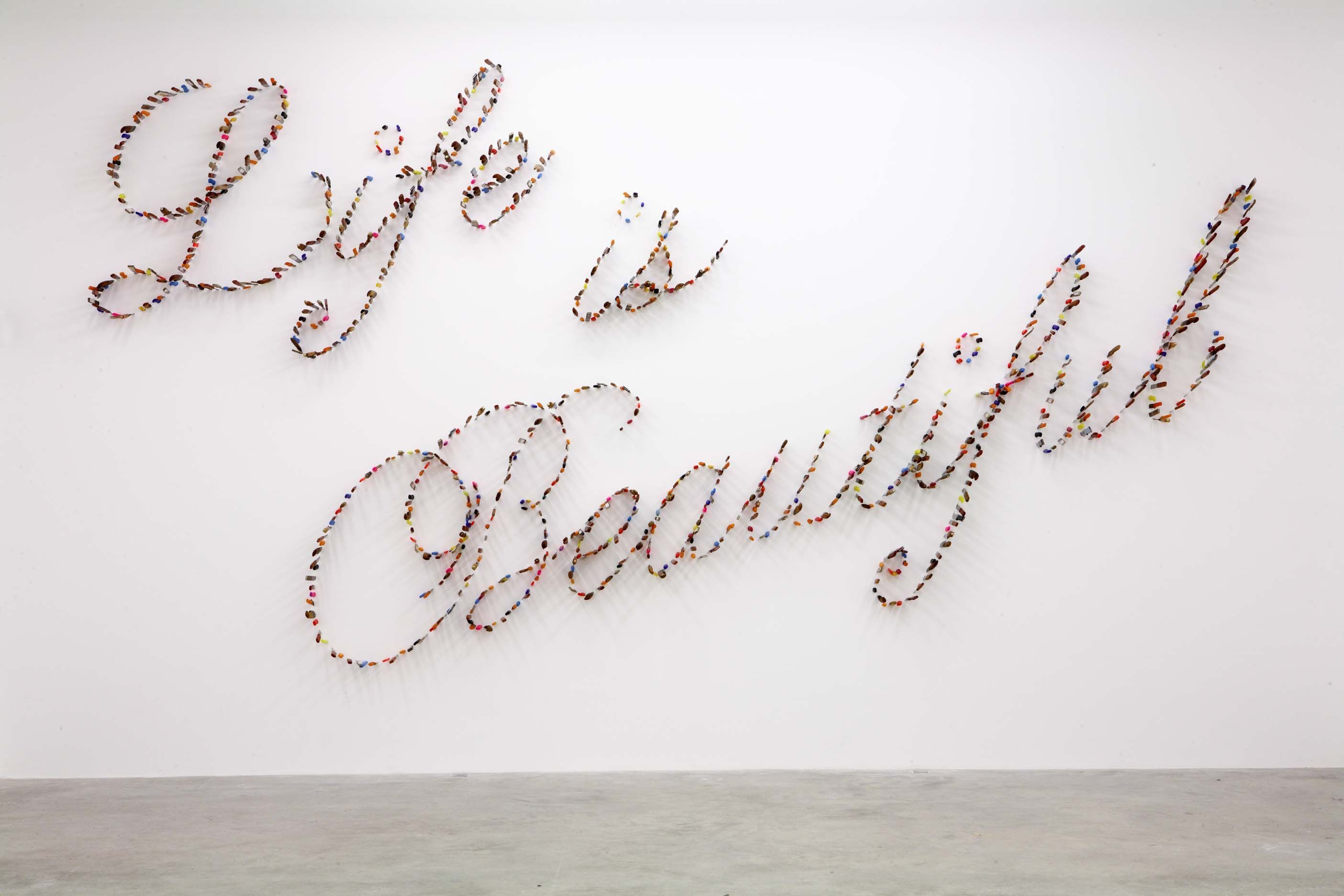 Life is beautiful by Farhad MOSHIRI - Perrotin