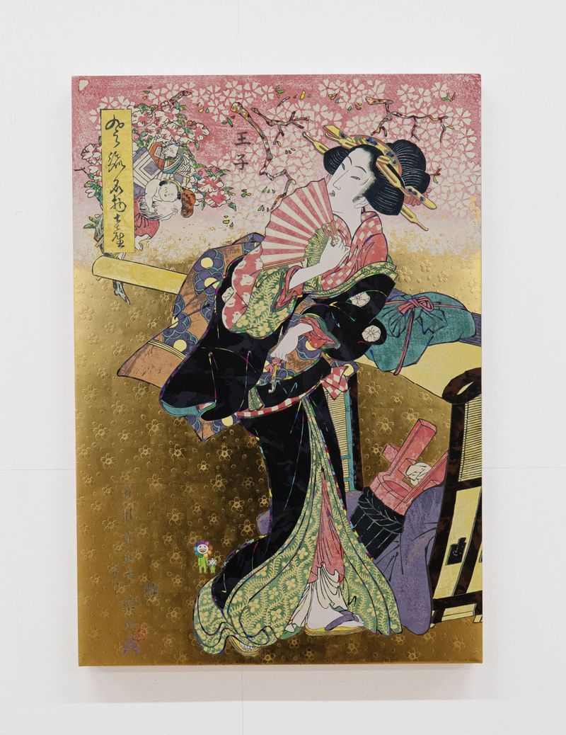 その他 murakami flowers Hark Back to Ukiyo-e SA Takashi Murakami