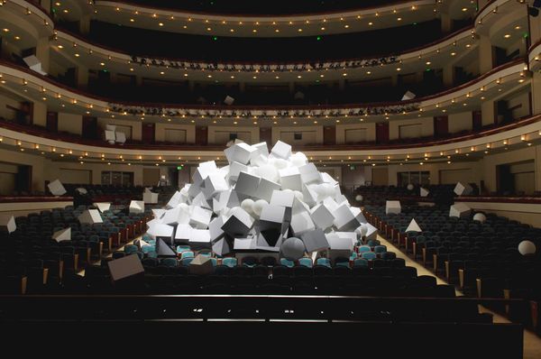 Daniel ARSHAM — Avalanche (Set design For Merce Cunningham Dance Company)