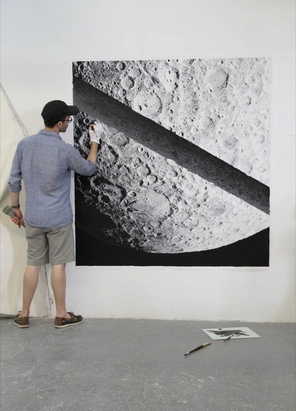 Daniel ARSHAM — Diagonal Moon