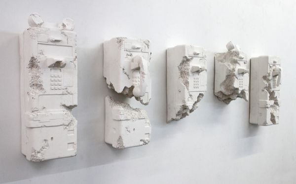 Daniel ARSHAM — Five Crystal Eroded Payphones