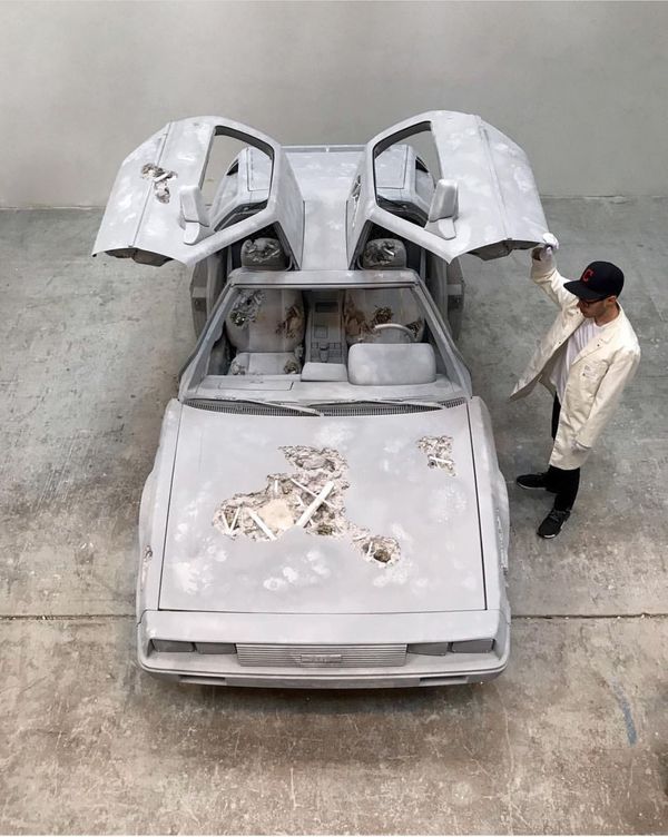 Daniel ARSHAM — Eroded Delorean