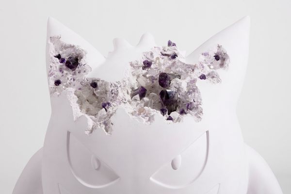 Daniel ARSHAM — Amethyst Crystallized Large Gengar