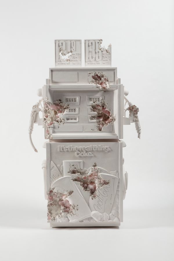Daniel ARSHAM — Rose Quartz Eroded Gas Pump