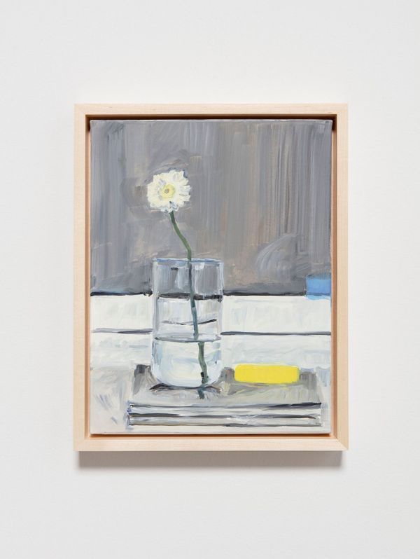 Jean-Philippe DELHOMME — Flower and yellow tape