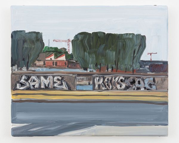 Jean-Philippe DELHOMME — Seine quay (graffiti)