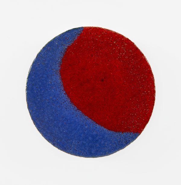 Johan CRETEN — What is but cannot be beheld - Red over blue