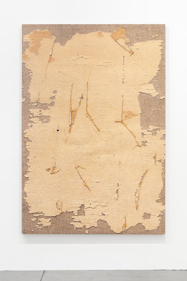 John HENDERSON — Proof (wall rip, verso)