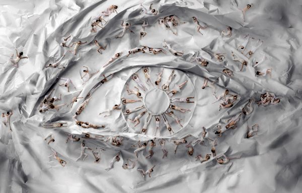 JR — New York City Ballet Art Series, The Eye of the New York City Ballet, horizontal, New York, USA