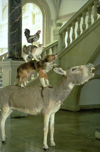 Maurizio CATTELAN — Love Saves Life