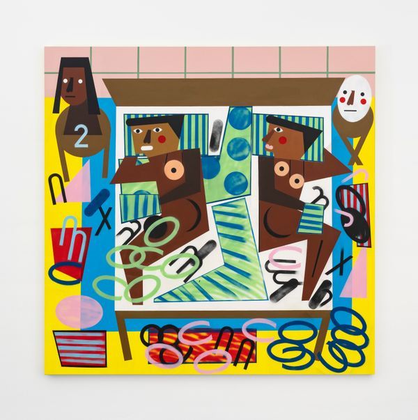Nina Chanel Abney — Toss and Turn