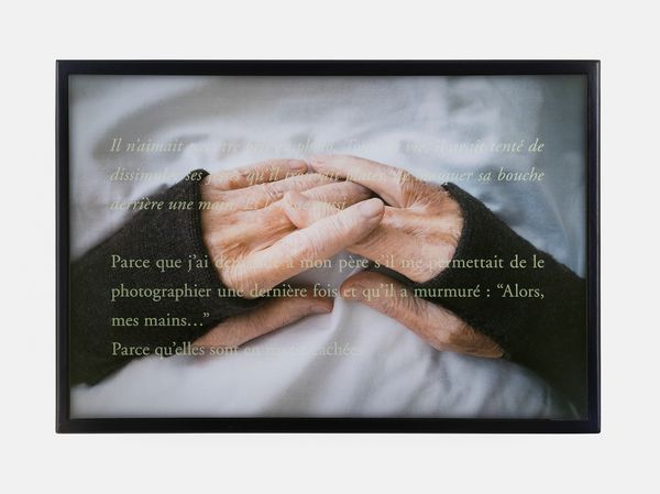 Sophie CALLE — Les Mains de mon Père