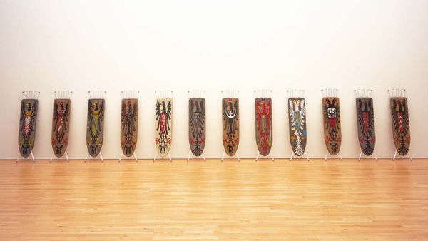 Wim DELVOYE — Twelve Ironing boards