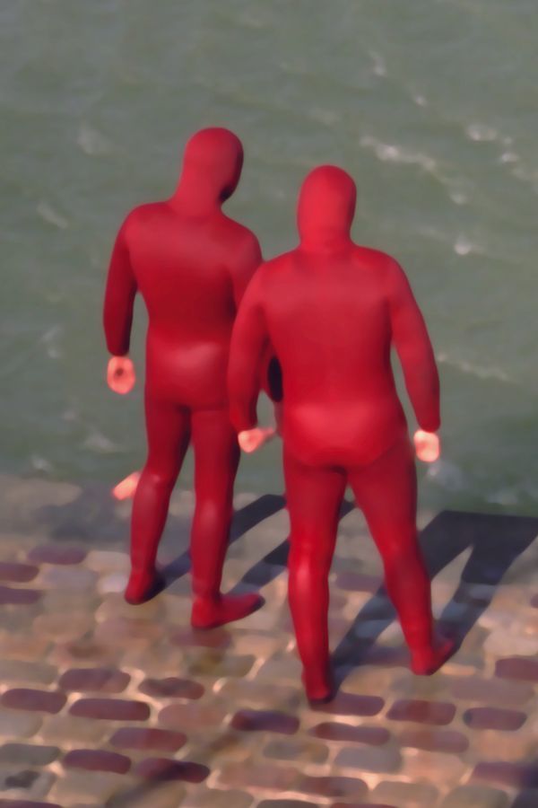 Xavier VEILHAN — Sans titre (Les Hommes rouges)
