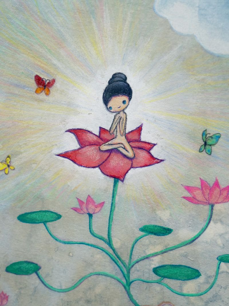 Chiho_Aoshima_Heavenly Bodhisattva Approaches_