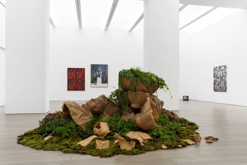 Ivan_Argote_View of the exhibition "Breathings" Perrotin, New York (USA), 2025_