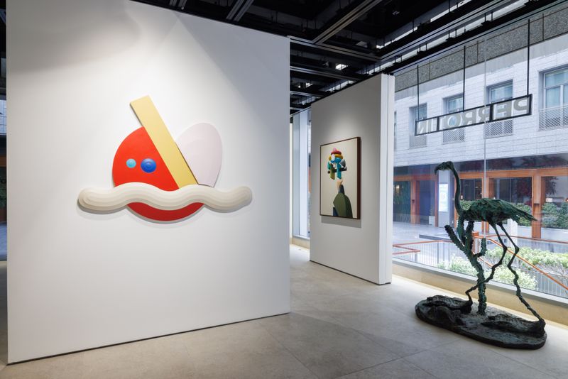 Bae_Lee_View of the group exhibition "Sound of water " Perrotin, Dubai (&Eacute;mirats arabes unis), 2025_