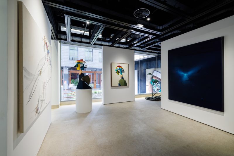 Bae_Lee_View of the group exhibition "Sound of water " Perrotin, Dubai (&Eacute;mirats arabes unis), 2025_