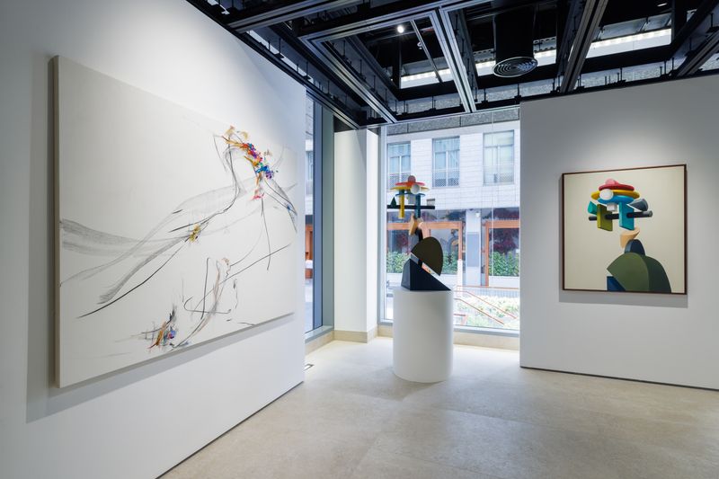 Bae_Lee_View of the group exhibition "Sound of water " Perrotin, Dubai (&Eacute;mirats arabes unis), 2025_