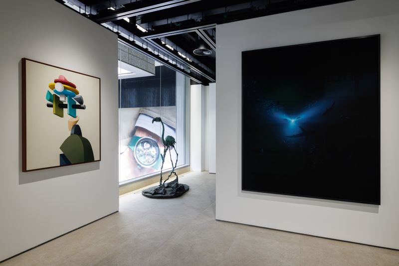 Bae_Lee_View of the group exhibition "Sound of water " Perrotin, Dubai (&Eacute;mirats arabes unis), 2025_