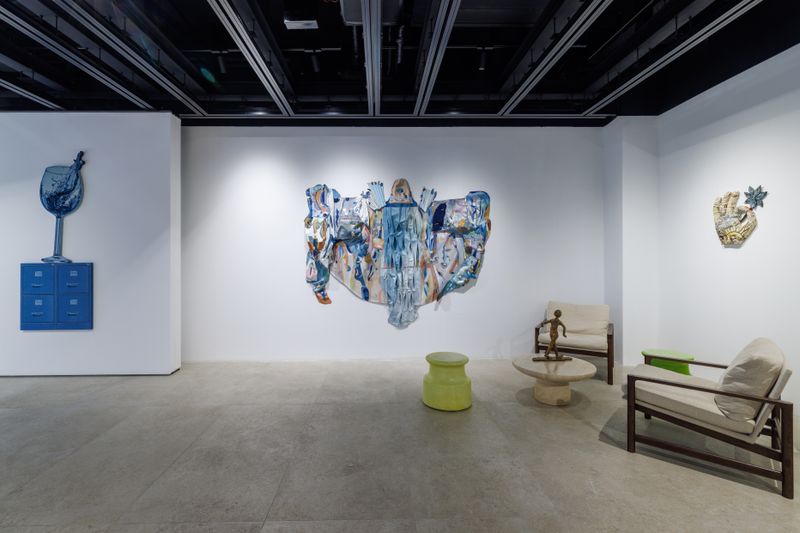 Bae_Lee_View of the group exhibition "Sound of water " Perrotin, Dubai (&Eacute;mirats arabes unis), 2025_