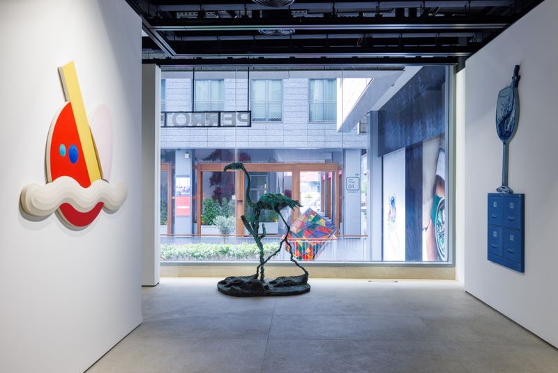 Bae_Lee_View of the group exhibition "Sound of water " Perrotin, Dubai (&Eacute;mirats arabes unis), 2025_