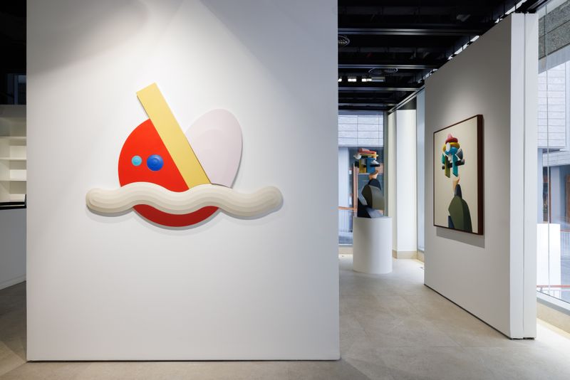 Bae_Lee_View of the group exhibition "Sound of water " Perrotin, Dubai (&Eacute;mirats arabes unis), 2025_