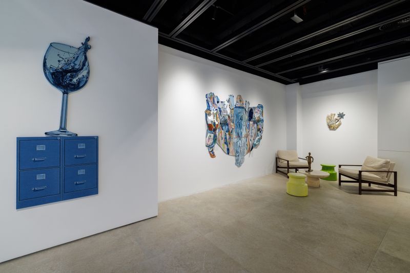 Bae_Lee_View of the group exhibition "Sound of water " Perrotin, Dubai (&Eacute;mirats arabes unis), 2025_