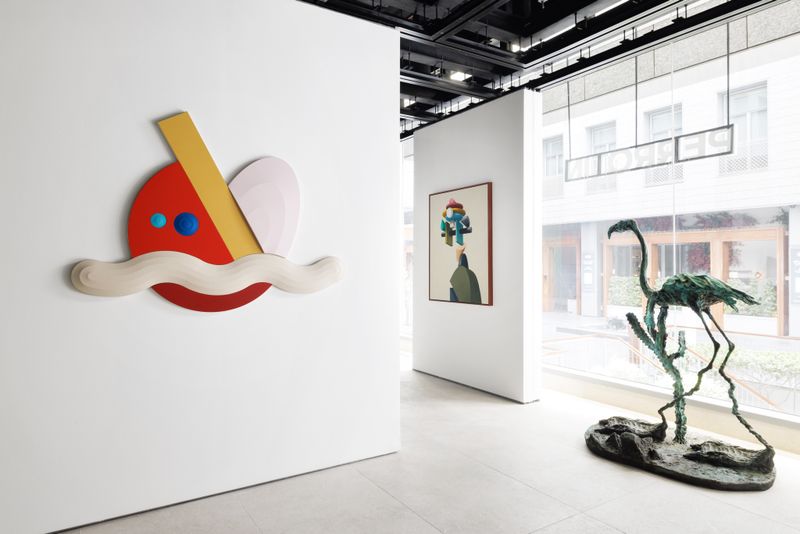 Bae_Lee_View of the group exhibition "Sound of water " Perrotin, Dubai (&Eacute;mirats arabes unis), 2025_