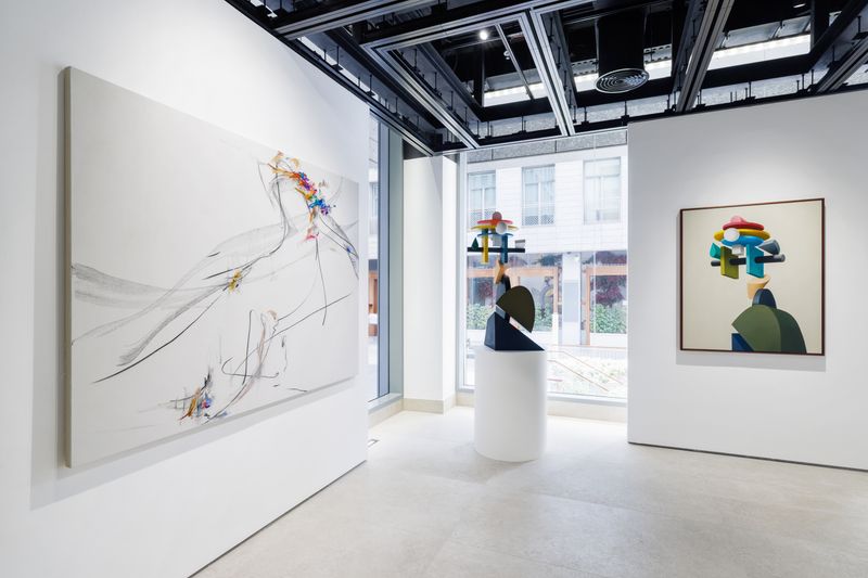 Bae_Lee_View of the group exhibition "Sound of water " Perrotin, Dubai (&Eacute;mirats arabes unis), 2025_