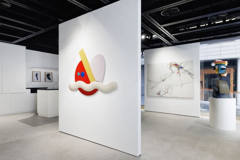 Bae_Lee_View of the group exhibition "Sound of water " Perrotin, Dubai (&Eacute;mirats arabes unis), 2025_