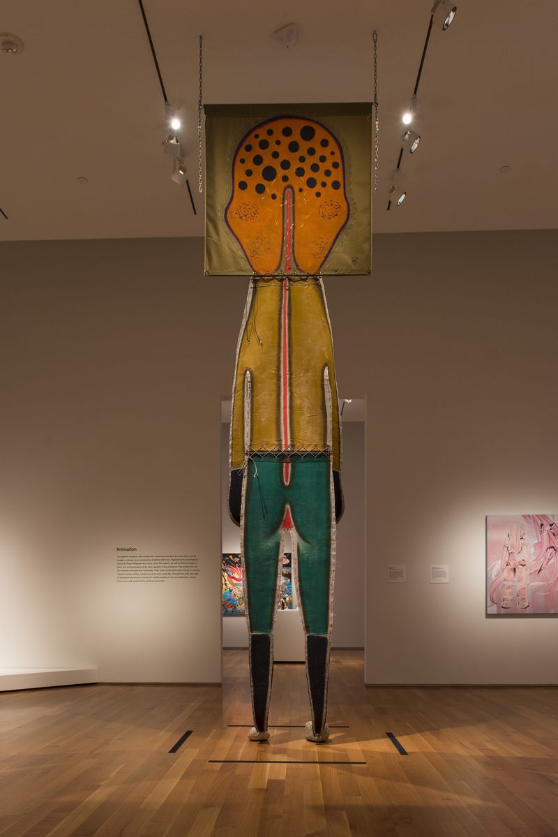 Izumi_Kato_View of the group exhibition "The House of Pikachu: Art, Anime, and Pop Culture" Asia Society Texas, Houston (USA), 2025_