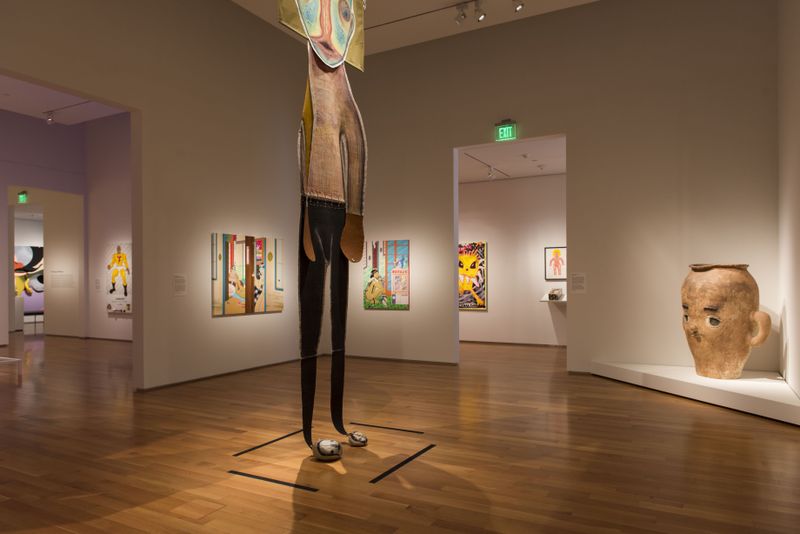 Izumi_Kato_View of the group exhibition "The House of Pikachu: Art, Anime, and Pop Culture" Asia Society Texas, Houston (USA), 2025_