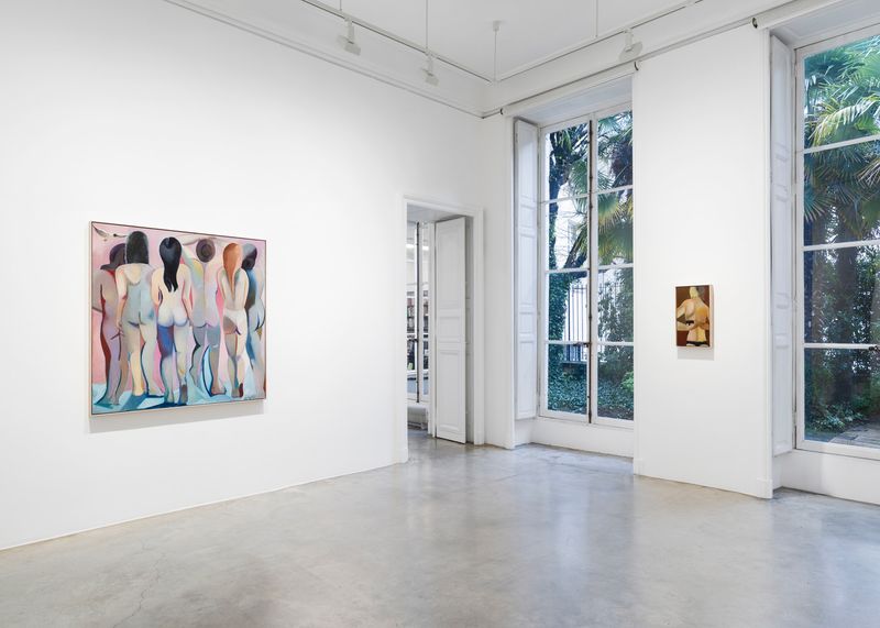 danielle_orchard_View of the exhibition "Borrowed Chord" Perrotin, Paris (France)_