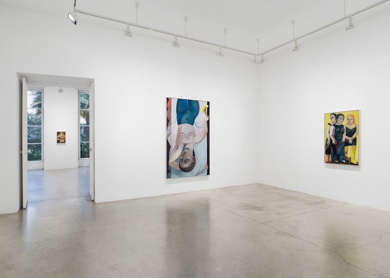 danielle_orchard_View of the exhibition "Borrowed Chord" Perrotin, Paris (France)_