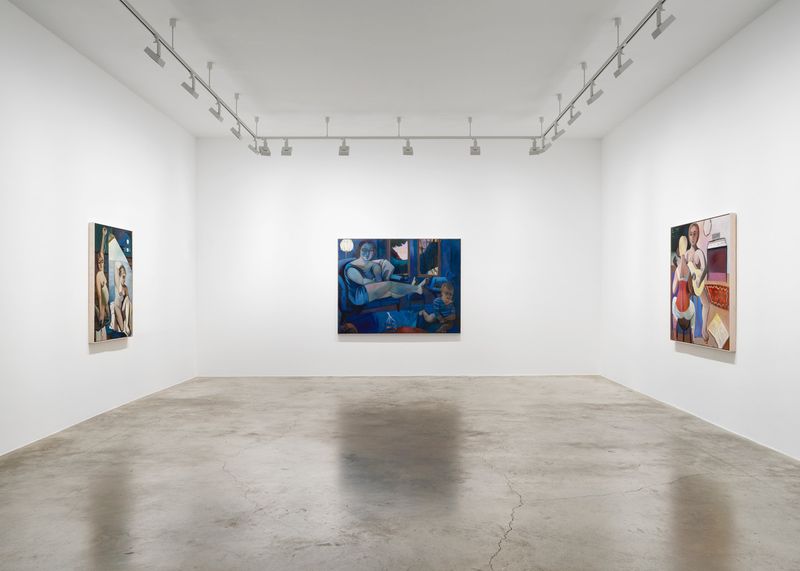 danielle_orchard_View of the exhibition "Borrowed Chord" Perrotin, Paris (France)_