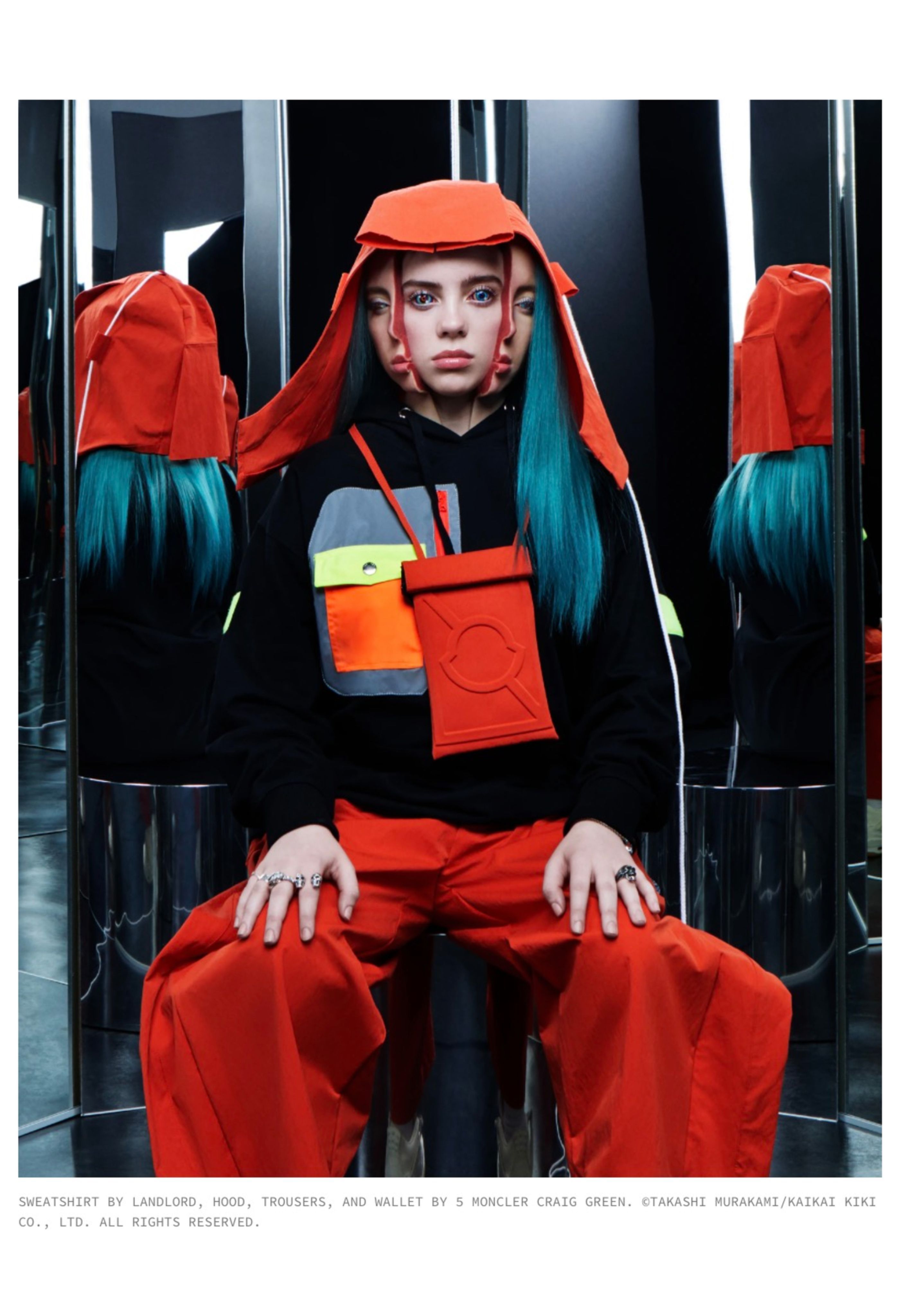 Billie Eilish by Takashi Murakami Covers GARAGE Magazine - Perrotin