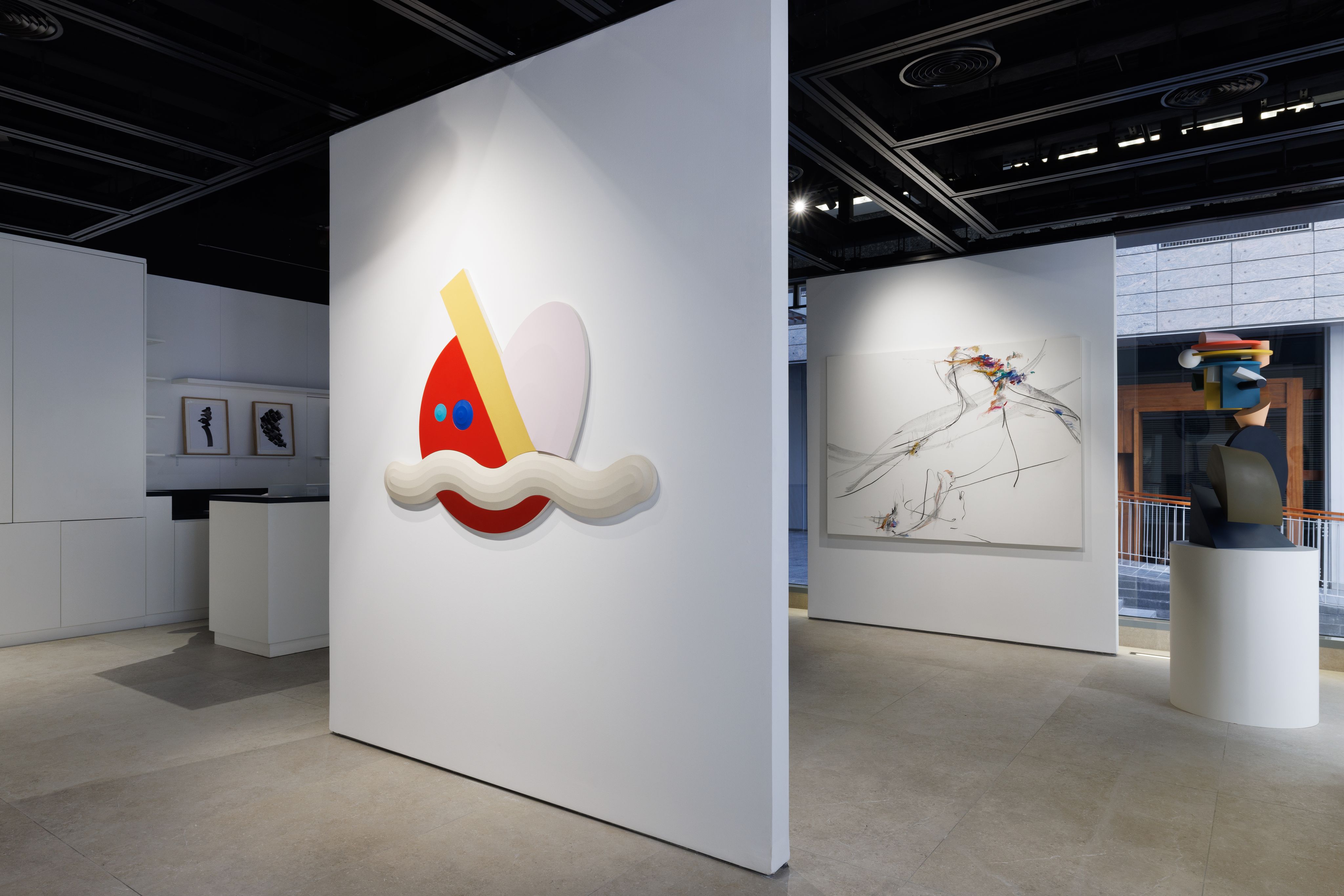 Sound of Water Group Show Exhibition views, Perrotin Art Gallery, 2025, Dubai, United Arab Emirates